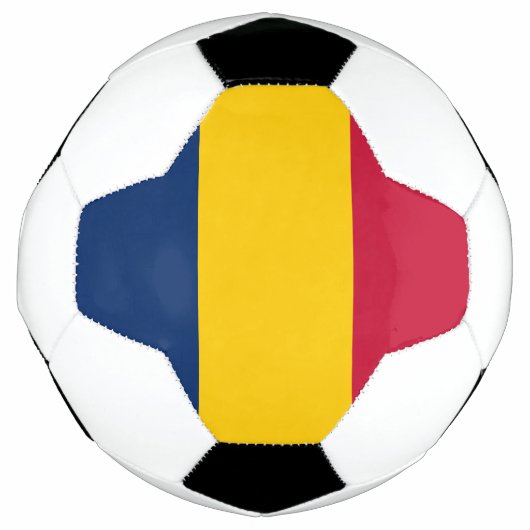 Chad Flag Voetbal (Voorkant)