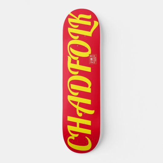 CHAD FOLK Skateboard (Voorkant)
