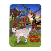 Chad Gadya - Passover - Magnet Magneet (Verticaal)