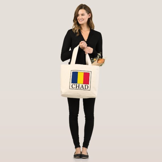 Chad Grote Tote Bag (Voorkant (model))