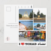 Chad - I Love - Briefkaart (Voorkant / Achterkant)