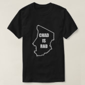 Chad Is Rad - White Classic T-shirt (Design voorkant)