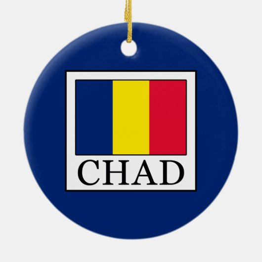Chad Keramisch Ornament (Achterkant)