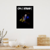 Chad Knight Blurry Stropdas Poster (Keuken)