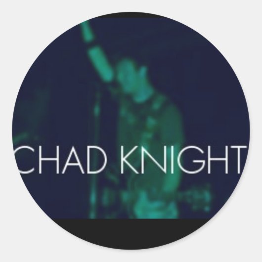 Chad Knight Logo Sticker Sheet (Voorkant)