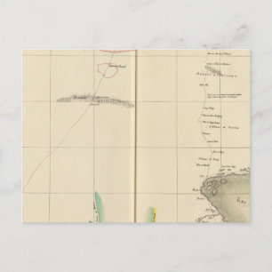 Chad Lake Region, Afrika Briefkaart