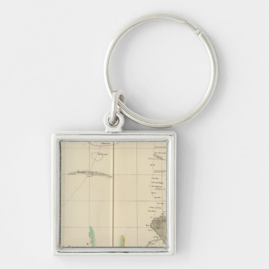 Chad Lake Region, Afrika Sleutelhanger (Voorkant)
