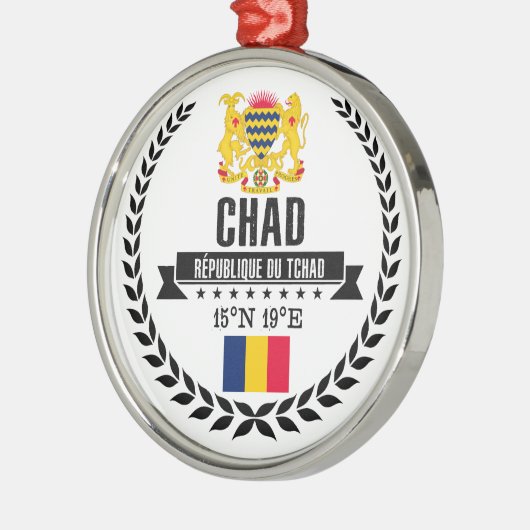 Chad Metalen Ornament (Links)