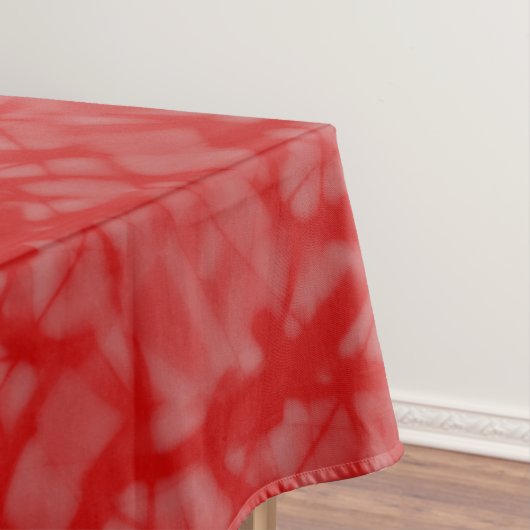 Chad Red LOVE Flag gepersonaliseerd Tafelkleed (Voorbeeld)