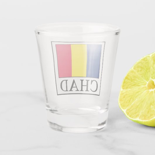 Chad Shot Glas (Achterkant)