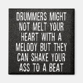 Chad Szeliga Drummer Quote Magneet (Voorkant)