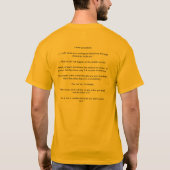 Chad t-shirt (Achterkant)