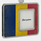 Chad Verzilverd Omlijst Ornament (Rechts)
