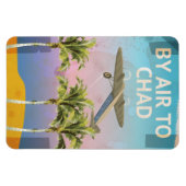 Chad Vintage Travel poster Magneet (Horizontaal)