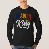Chadian King Chad Chadian Chad Flag T-shirt (Voorkant)