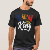 Chadian King Chad Chadian Chad Flag T-shirt (Voorkant)