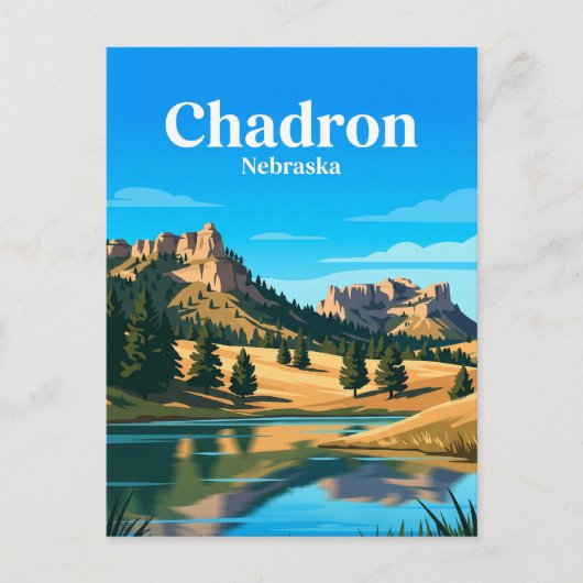 Chadron State Park VS Briefkaart (Voorkant)