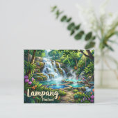 Chae Son Nationaal Park Thailand Briefkaart (Staand voorkant)