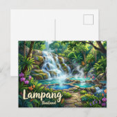 Chae Son Nationaal Park Thailand Briefkaart (Voorkant / Achterkant)