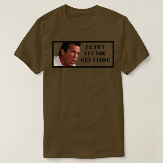 Chael Sonnen I Cant laat je dicht T-shirt (Design voorkant)