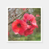 Chaenomeles speciosa Papieren servetten (Voorkant)