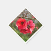 Chaenomeles speciosa Papieren servetten (Hoek)