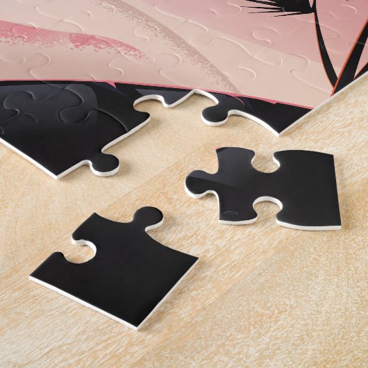 Chaffee County, Colorado ski poster. Legpuzzel (Zijkant)