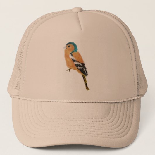Chaffinch Bird Art Trucker Pet (Voorkant)