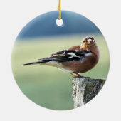 CHAFFINCH KERAMISCH ORNAMENT (Achterkant)
