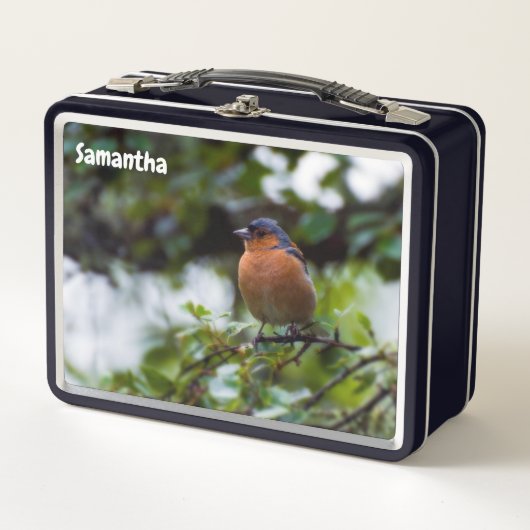Chaffinch Metal Lunchbox (Voorkant)
