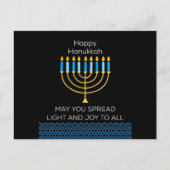 Chag Hanukkah Sameach 2021 Feestdagenkaart (Voorkant)