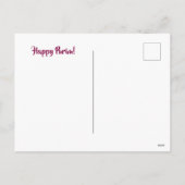 Chag Purim Sameach - Happy Purim - Judaica Feestdagenkaart (Achterkant)