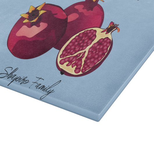 Chag Sameach Granegranate Challah Board Snijplank (Hoek)