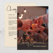 Chag Sameach Holiday Card Feestdagenkaart (Voorkant / Achterkant)