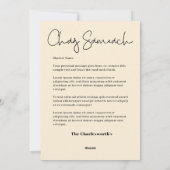 Chag Sameach Holiday Card Feestdagenkaart (Achterkant)