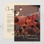 Chag Sameach Holiday Card Feestdagenkaart (Voorkant / Achterkant)