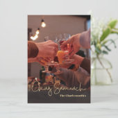 Chag Sameach Holiday Card Feestdagenkaart (Staand voorkant)