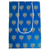 Chag Sameach Menorah Medium Cadeauzakje (Achterkant)