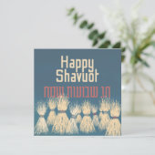 Chag Shavuot Sameach - Happy Shavuot Hebrew (Staand voorkant)