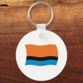 Chagossianen Vlag Sleutelhanger (Voorkant)