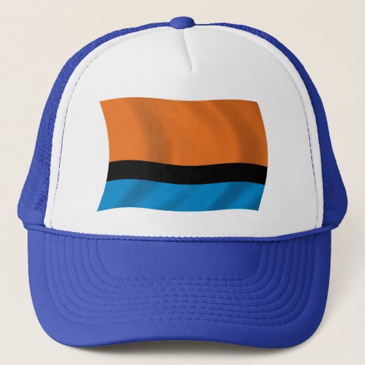 Chagossianenvlag Hoed Trucker Pet (Voorkant)