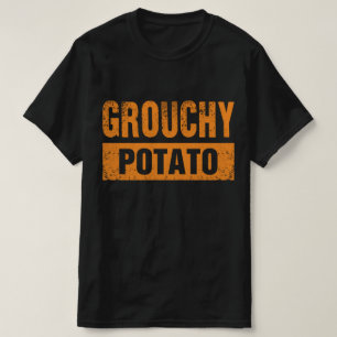 Chagrijnig Aardappelkoppel Kerstmatching T-shirt