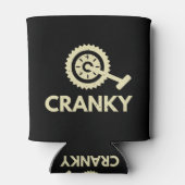 Chagrijnig / Fiets/ Fietser Blikjeskoeler (Achterkant)