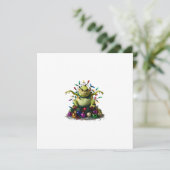 chagrijnig groen kaart (Staand voorkant)