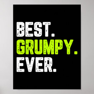 chagrijnig ooit familie grappig poster