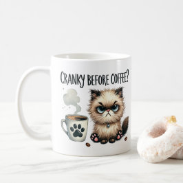 Chagrijnig Voor Koffie, Mopperkat Koffiemok