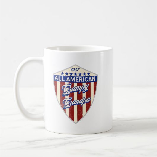 Chagrijnige Amerikaanse Opa Koffiemok (Links)