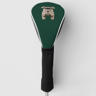 Chagrijnige Bulldog Golf Hoofddeksel – Grappig Geb Golfheadcover