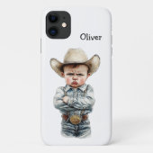 Chagrijnige Cowboy Case-Mate iPhone Case (Achterkant)