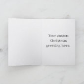 Chagrijnige Dame Sarcasme Kerstmis Kaart (Binnen)